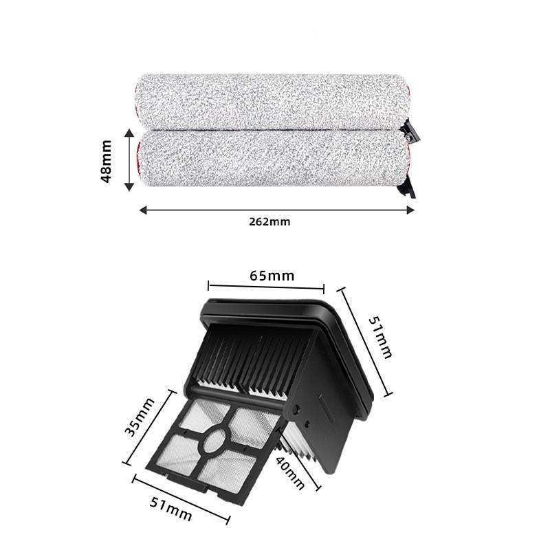 For Dreame H13 / M13 / M12 Pro Hepa Filter Soft Brush Handheld Cordless Vacuum Cleaner Spare Part Replacement Accessory