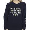 Star Wars Womens/Ladies The Mandalorian Grogu May The Force Be With You Sweatshirt