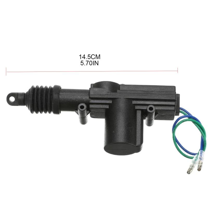 Car Door Central Locking Motor Kit 2 Wire Actuator Vehicle Electric Remote Central Lock System Accessories 12V Universal