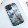 Cute Giraffe Phone Case For IPhone 17 Pro Max 15 Pro 16 14 Plus 12 13 Mini 11 Pro Shockproof Glass Cover