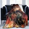 The Saga of Tanya The Evil Blanket Anime Blankets Cartoon Blanket Tanya Degurechaff Flannel Throw Blankets Bed Sofa Lazy Blanket