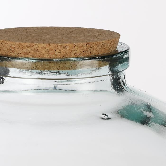 Vase - Mica Decorations - Olly - H23 x Ø29 cm - Verre recyclé - Transparent