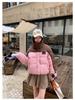 2024 Women's Korean Style Thickened Cotton Jacket - Fashionable, Loose, Warm Winter Outerwear