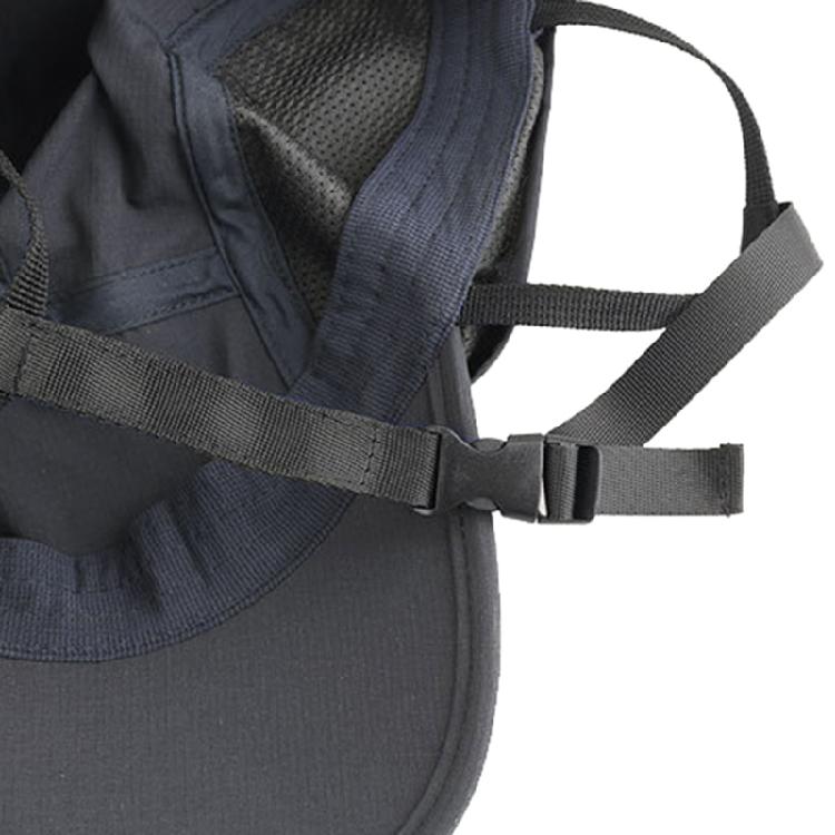 Outdoor Adventures Sun Visors Adjustable Chin Strap Design Baseball Hat For Cycling Hiking Unisex