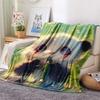 Coperta in Flanella con Stampa Panda, Alta Qualità, Confortevole per Tutte le Stagioni, Decorazione per la Casa, Calore e Comfort, Perfetta per Regali di Natale