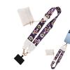 Mobile Phone Lanyard Christmas Neck Strap with Zippered Pouch Stylish and Beautiful Necklace Lanyard for Travel Business Daily