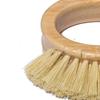 Compact Vegetable Brush Practical Reliable Safe Bamboo Vegetable Brush
