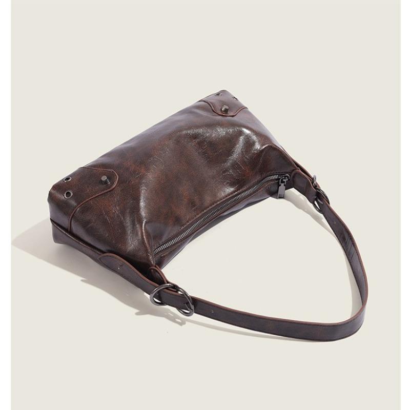 Women's Simple Tote Bag - Versatile, Casual, Large Capacity, Commuter Crossbody Single Shoulder Bag Casually