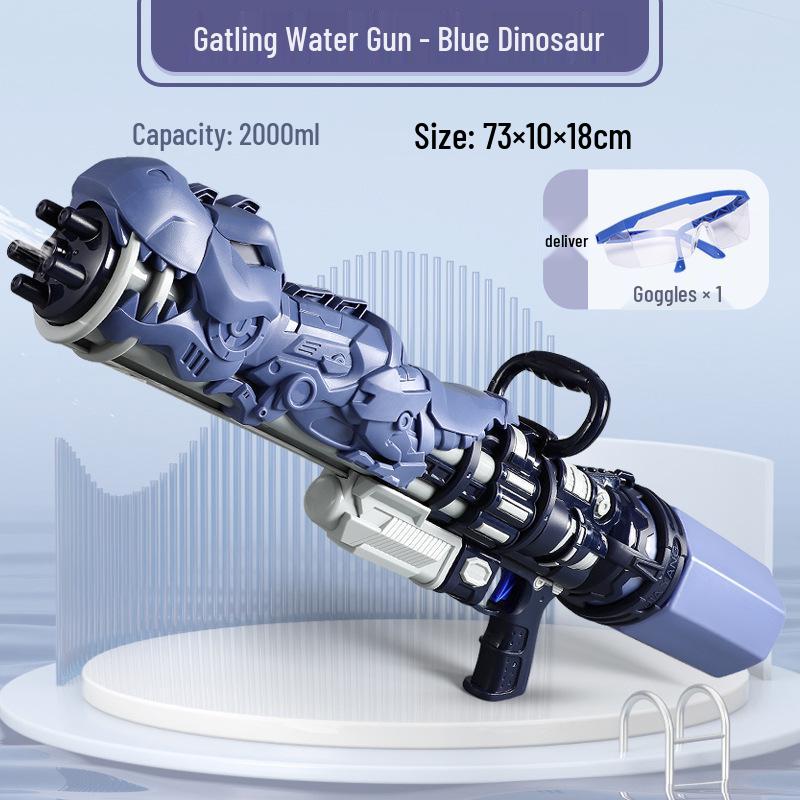 Large Capacity Water Gun Toy for Girls - Pull-Type Squirt Gun with Girlish Heart Design