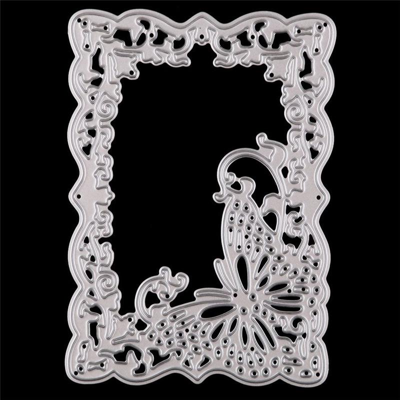 Butterfly Frame Metal Cutting Dies Stencil Scrapbooking Card DIY Embossing Craft