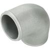 2 Inch/2.25 inch/2.5 inch/3 inch/3.5 inch/4 inch 90 Degree Cast Aluminum Elbow Tube Joiner Intercooler Turbo Tight Bend (2in)