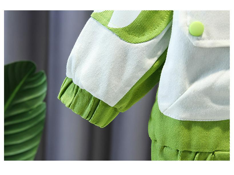2023 Boys' Trendy Spring & Autumn Korean-Style Two-Piece Suit