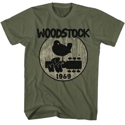 Woodstock Großes Logo Musikshirt