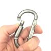 6pcs Carabiner Set Camping Survival Daily Keychain Key Chain Tactical Alloy Aluminum Caribiner Hook Outdoor Karabiners Clip Hook