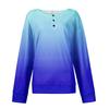 Women's Casual Shirts Long Sleeve Tops Button Up V Neck Loose Knit Fall Favorites For Women