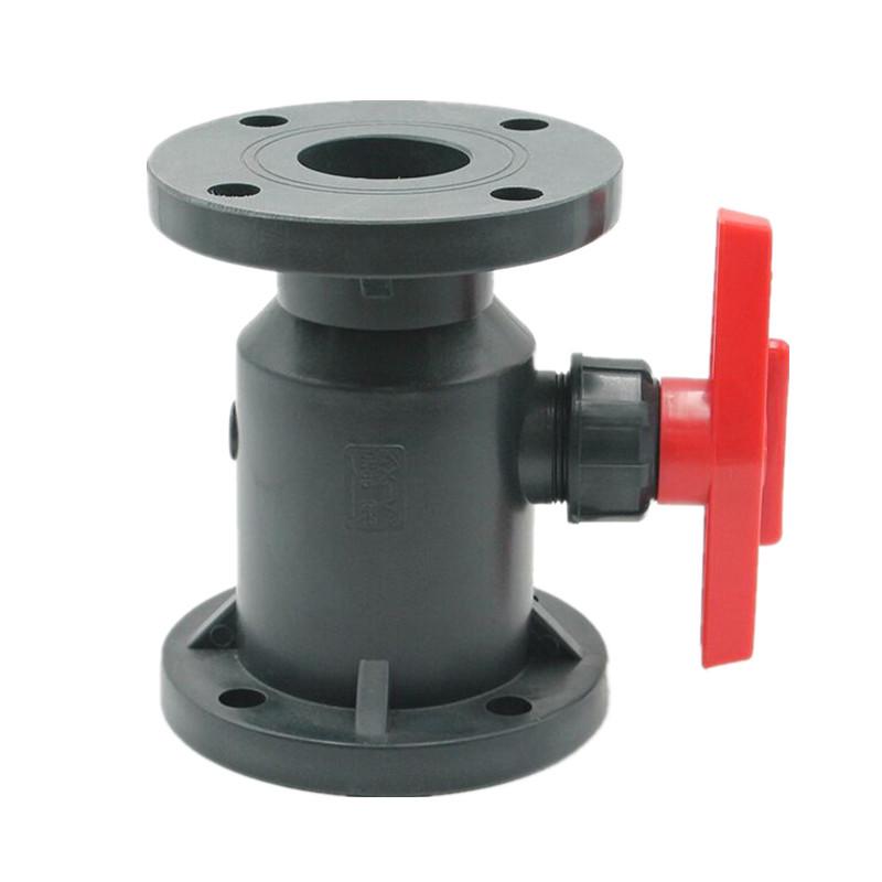 UPVC Integral Flanged Ball Valve Q41F-10U Plastic Chemical Valve DN15-DN300