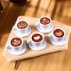 Coffee Cup Spoon Miniature Coffee Cups Pretend-Play Kid Saucer Kitchen Realistic Dollhouses Saucer Props