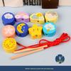 Wooden Bead Stringing Toy for Children's Educational Development