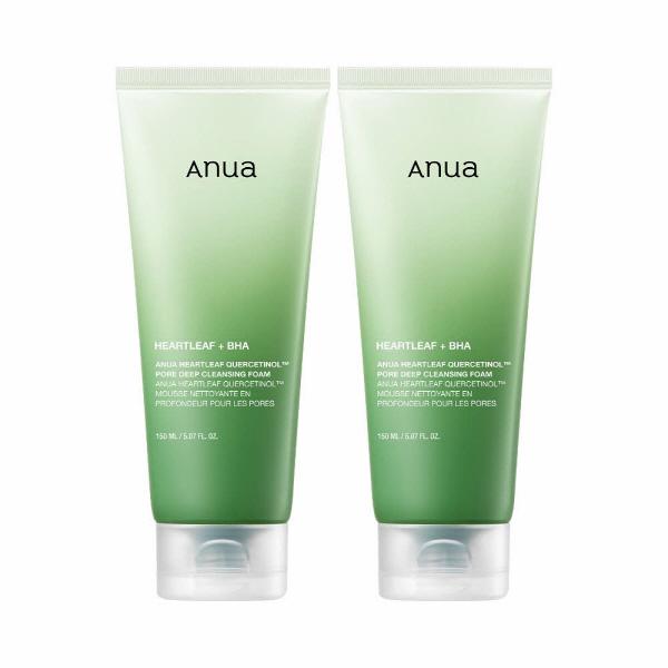 

Anua Heartleaf Pore Deep Cleansing Foam 150 mL (2-Pack) 150ml x 2