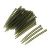 100 Pcs/set 53mm Anti Tangle Rubber Sleeves Connect with Fishing Hook Carp Coarse Fishing Accessories