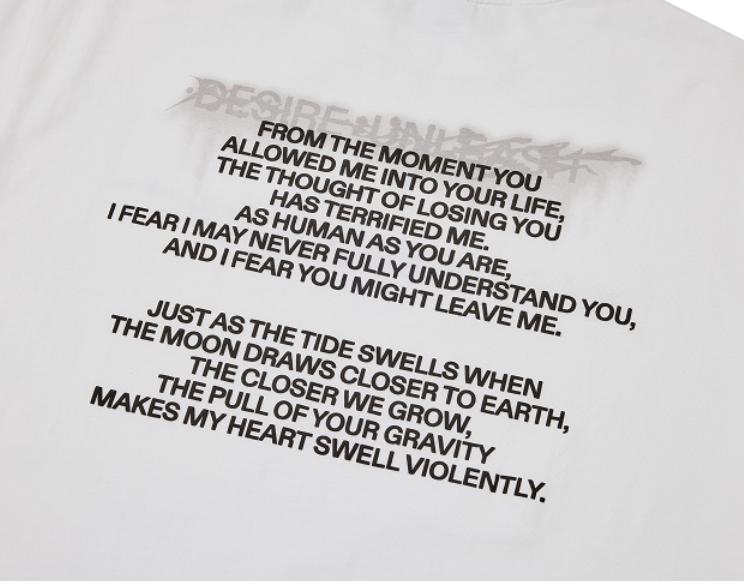 [USED] [DESIRE : UNLEASH] S/S T-shirt (MAKE)