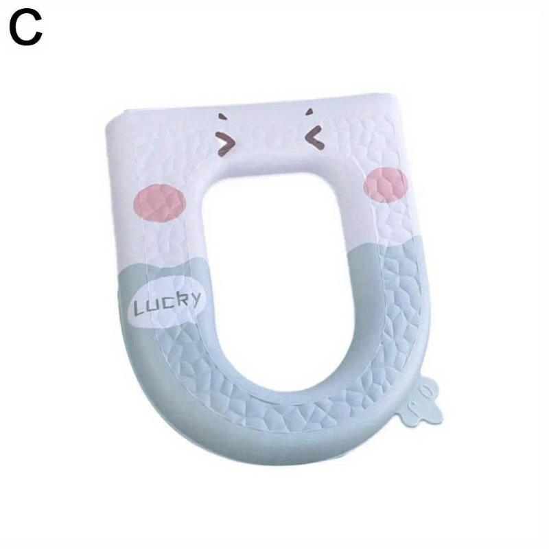 1PC Waterproof Cartoon Pattern Toilet Seat Cover Hygienic for Germ Free Bathroom Accessories Universal Toilet Seat Cover