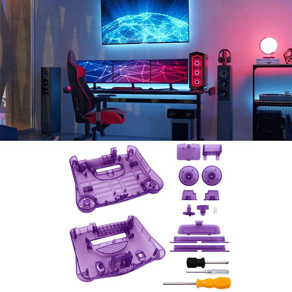 New Full Housing Case Shell Cover Replacement Kit for Nintendo N64 Game Console