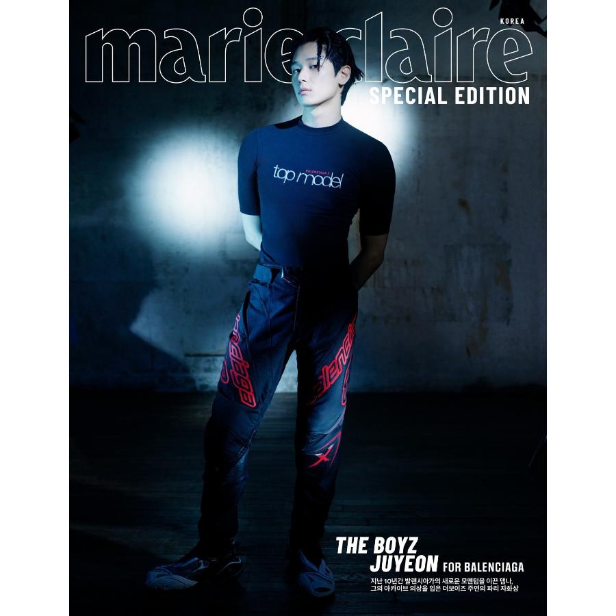 Marie Claire Korea 2025 AUGUST SPECIAL EDITION The Boyz Juyeon KPOP KFASHION