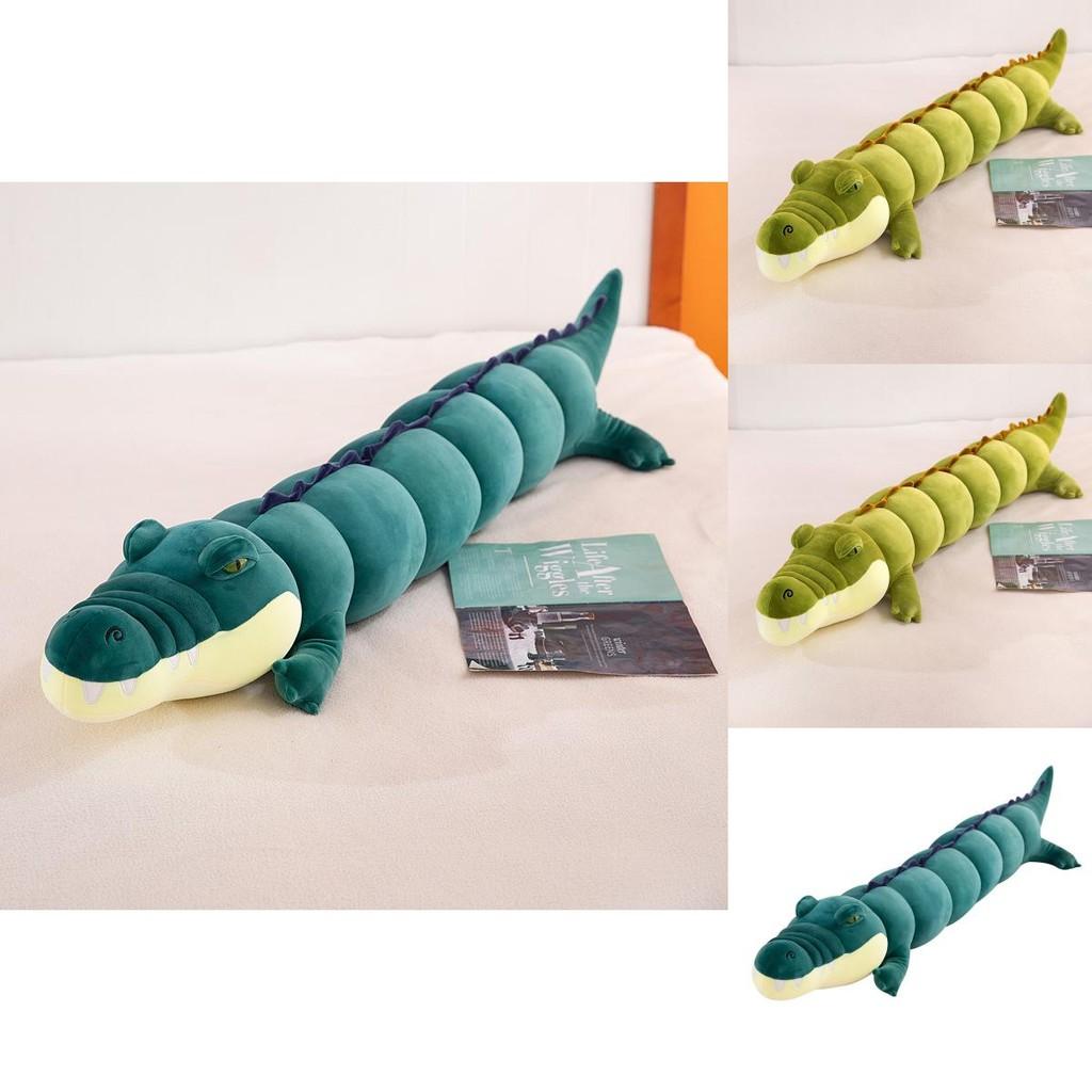 Cute Crocodile Plush Toy Long Pillow For Girlfriend Sleeping 80cm-180cm