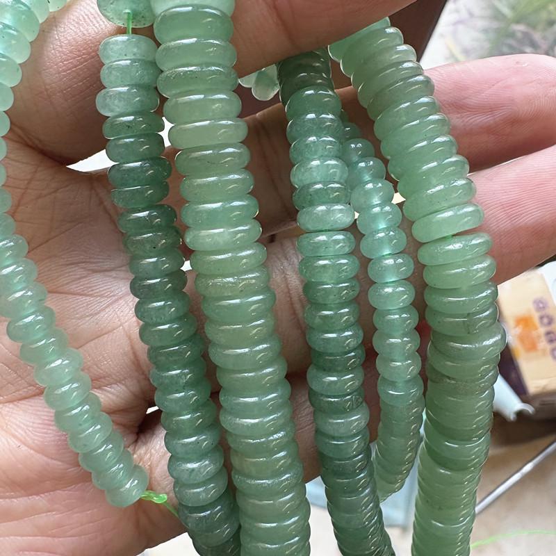 Dongling Agate Light-Colored Spacer Beads for Wenwan, Star Moon, and Bodhi Seed Bracelets - DIY Accessories