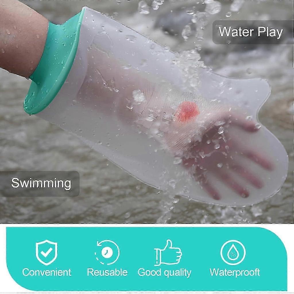 Duschhandschuh Waterproof Cast Protection Glove Reusable Shower Cover For Hand Wrist Fingers Casts And Bandages Soft