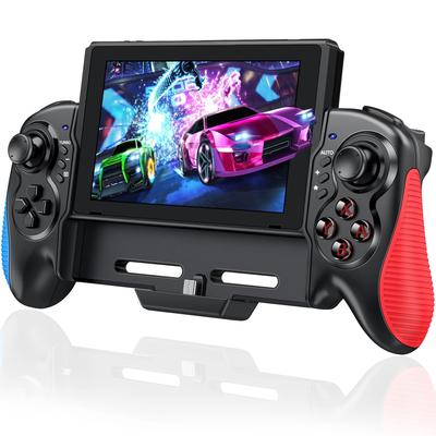 With Organic EL Switch Dedicated To Mobile Mode Game Controller for Switch Grip Controller Compatible with Switch Equipped with Gyro Vibration Wired