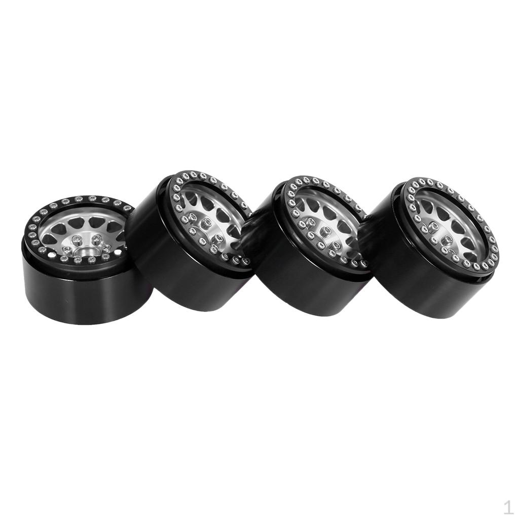 

4 1.9 Wheels Rims for Axial SCX10 II 90046 HPI HSP RC Acc
