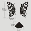 Butterfly Decor Storage Rack Wall Decor Wooden Display Shelf Butterfly Hanging Wall Organizer