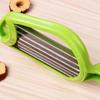 Handheld Easy To Use Stainless Steel Fruit Cutter Cutting Tool Egg Slicer Kiwi Divider
