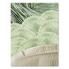 Green Ginkgo Leaf Poster Leaf Embroidery Texture Canvas Painting Nordic Room Wall Art Picture For Home Decoration Painting