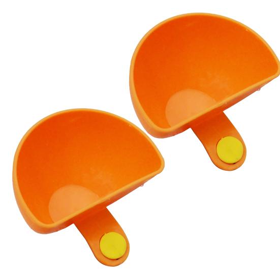 

2 шт., тип зажима, блюдо для макания, пищевая пластиковая полукруглая заправка для салата, приправа, приправа, миска для соуса, контейнер, держатель, коробка, кухонные принадлежности