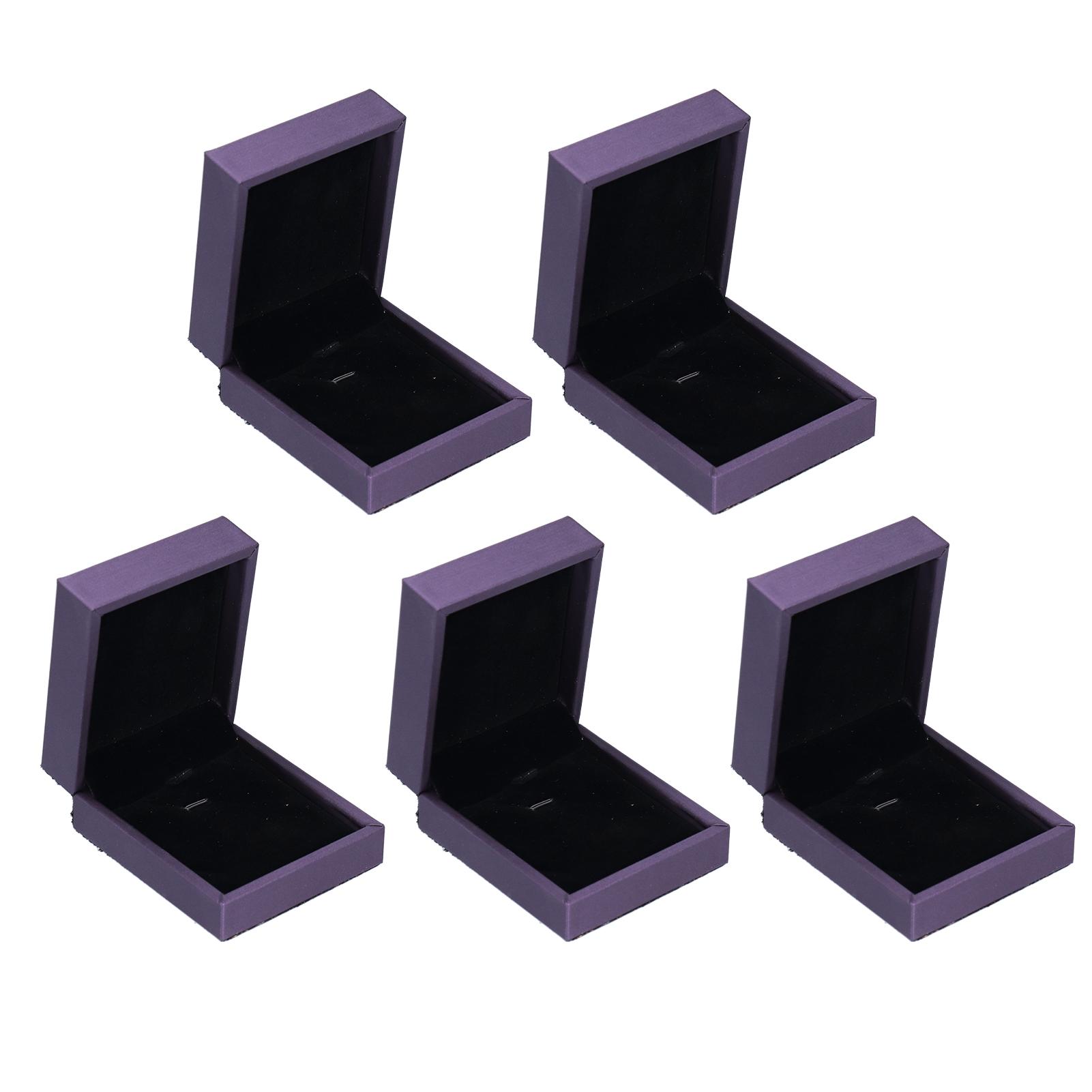 

5Pcs Jewelry Packaging Box Exquisite Ear Ring Organizer Case for Home Jewellery Shop