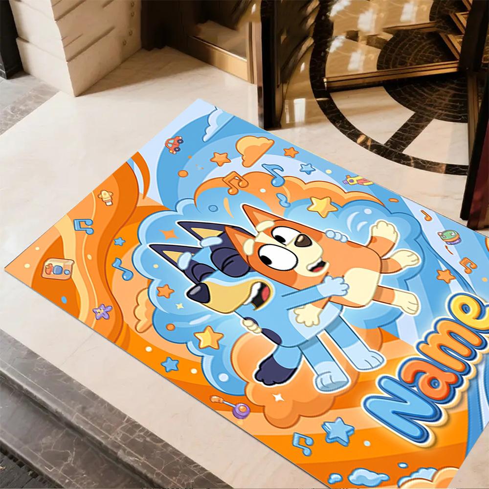 Space Pals Adventure Customizable Name Carpet Perfect for Outdoor Dining Room Entryway Bedrooms Antislip Carpet Office home decor Wedding Party Gift