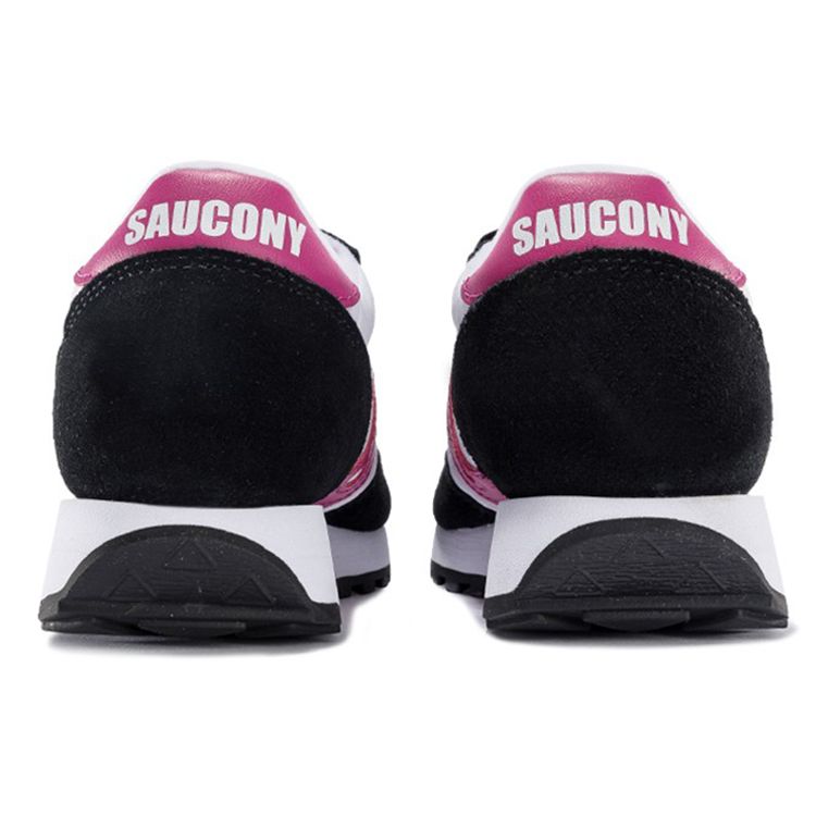 SAUCONY Jazz Original Classic Retro Mesh Non-Slip Lightweight Low-Top Casual Running Shoes Women Sneaker White Black Pink S60368-129