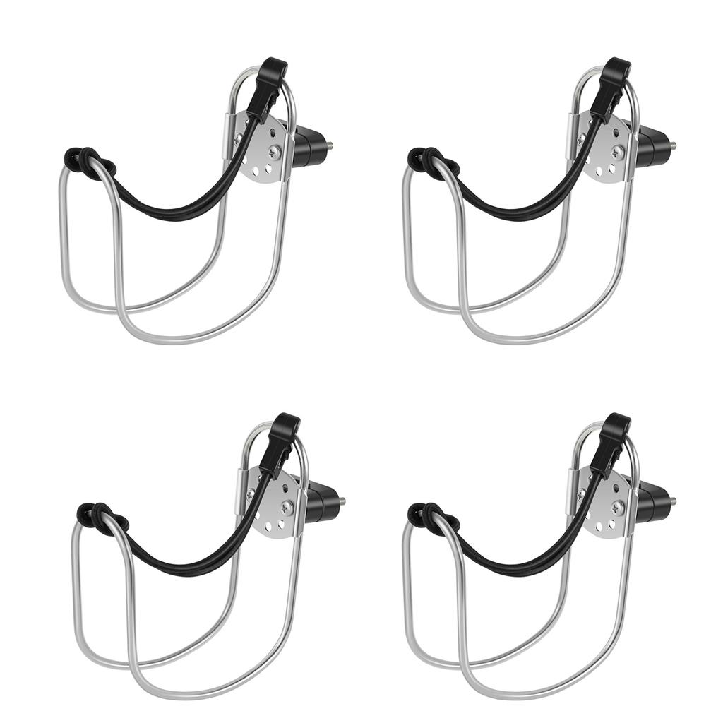 4/1ks námořní nerezová podkova Držák záchranného kruhu Nastavitelný držák záchranného kruhu Loď Držák záchranného kruhu Příslušenství k člunu