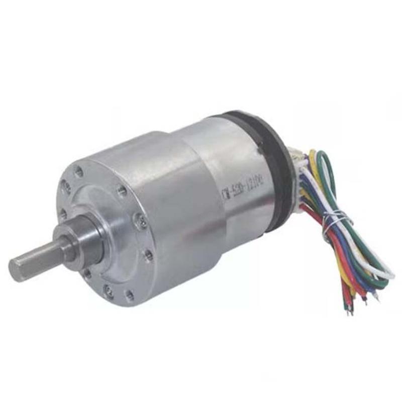 JGB37 520B Encoder Gear Motor DC 6V 12V High Torque Forward And Reverse Hall Encoder Electric Micro Metal Gear Reduction Motor