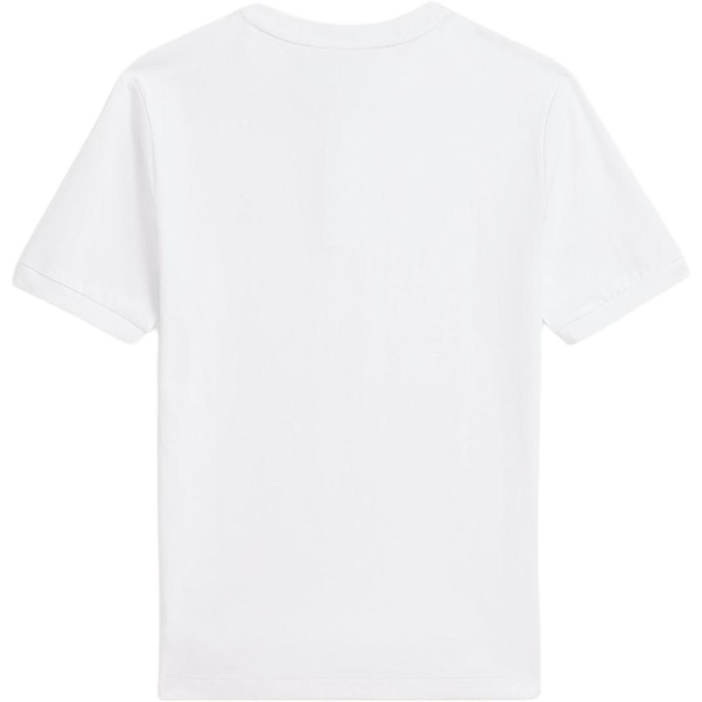 Polo Ralph Lauren Solid Cotton Knit T-Shirt Kids Tops White 323925323-005