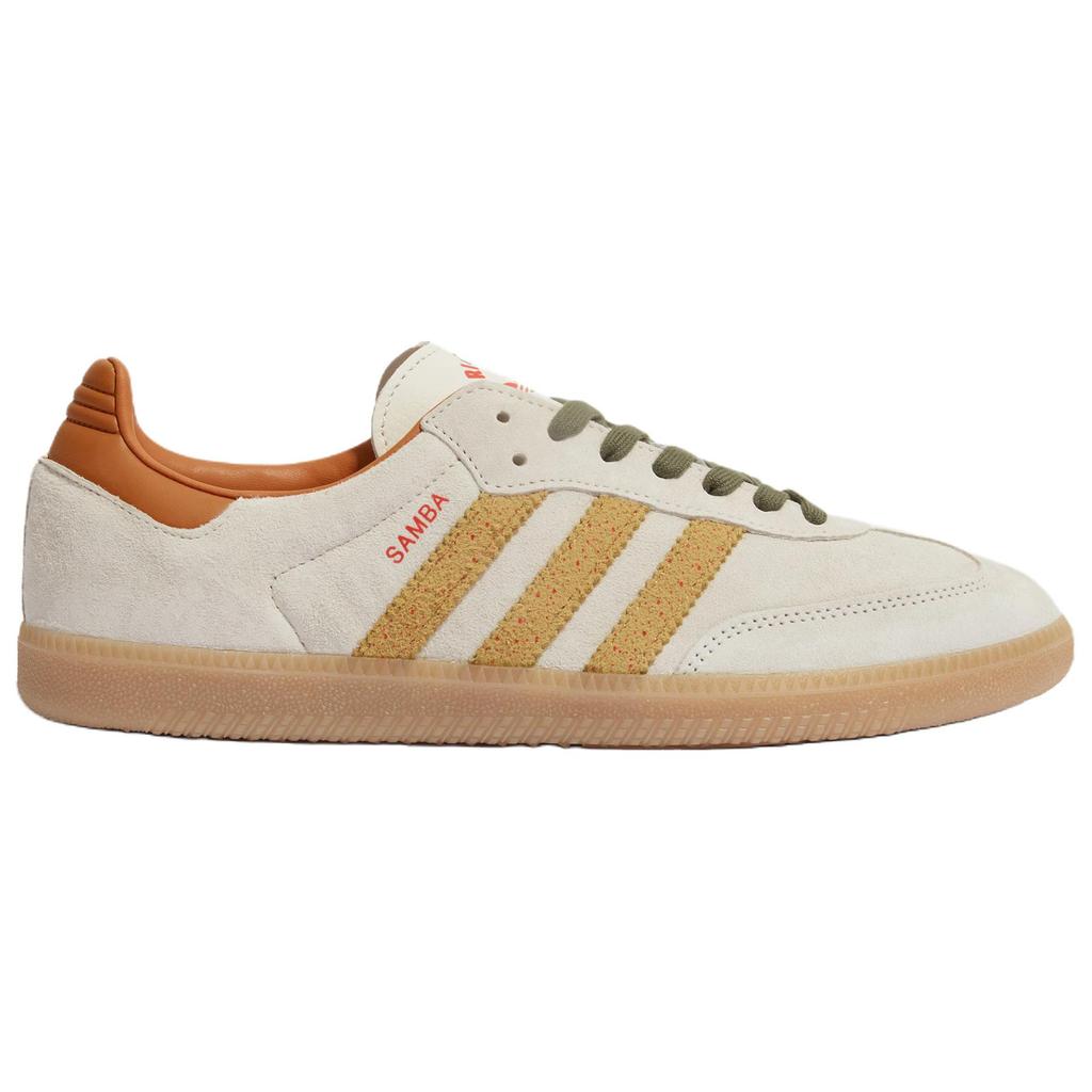 Adidas Originals Samba Og Classic Sports Training Shoes Unisex Shoes Beige Brown KI7433
