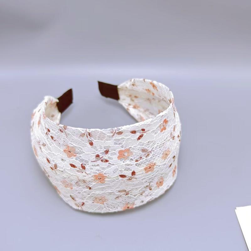 

Летние цветы Широкий ободок Женский Новый пасторальный стиль Выходной Универсальный для умывания Под давлением Резинки для волос для женщин