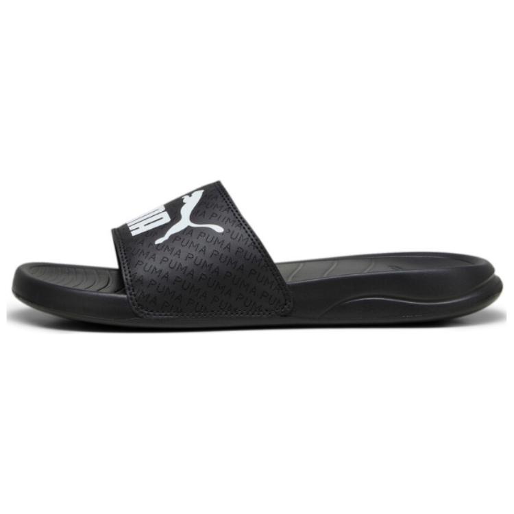 PUMA Popcat 20 Slide Slippers Unisex Black 393589-01 35.5