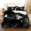 Anime Bleach Toushirou Ichigo Bedding Set Single Twin Double Queen King Cal King Size Bed Linen Set
