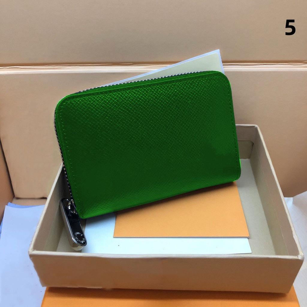 New Classic Luxury Designer Women's Wallet Leather Women's Zipper Wallet Women's Fashion Zero Wallet