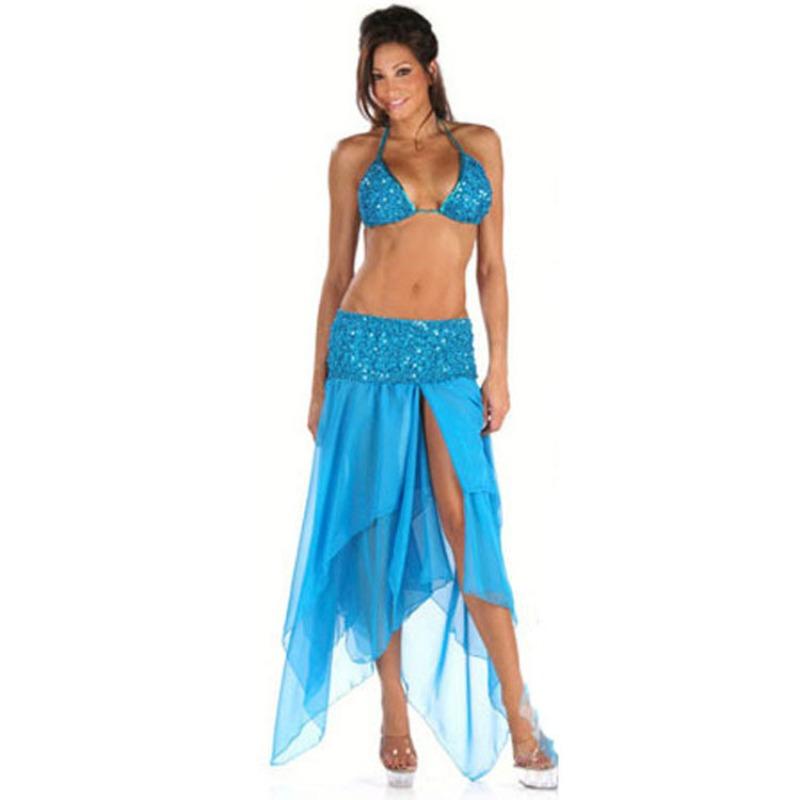 

Синий костюм с пайетками, женский костюм на Хэллоуин, сценический костюм one size fits all синий