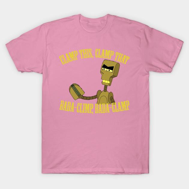 T-Shirt Damen The Clamps Harajuku Print Kawaii T-Shirt Sommer Kurzarm Damen T-Shirt Top Tee